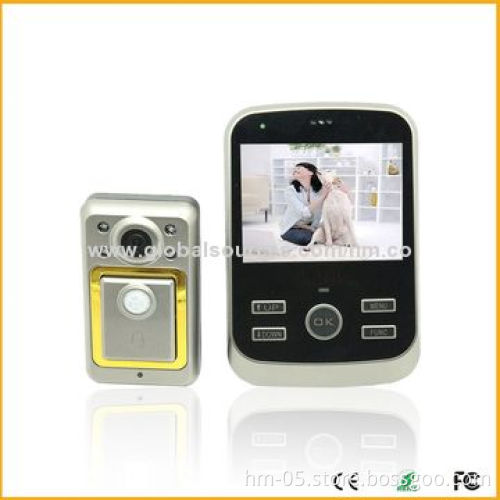 wired Door Phone System with Nonpolarity Connection, Intercom and Broadcast between Indoor Phones